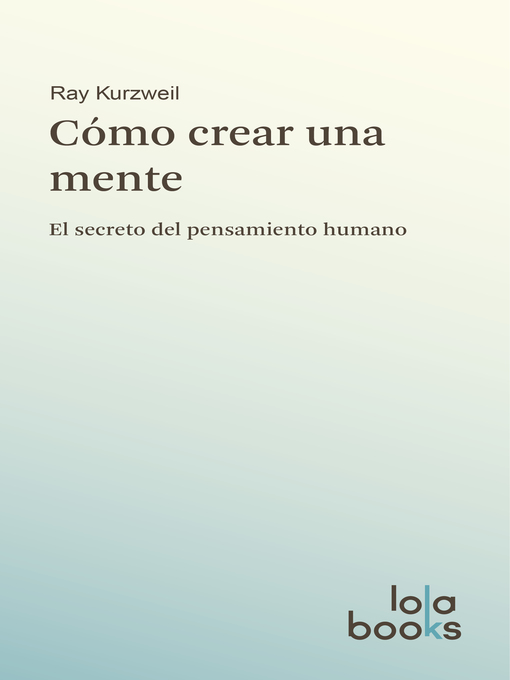 Cover image for Cómo crear una mente